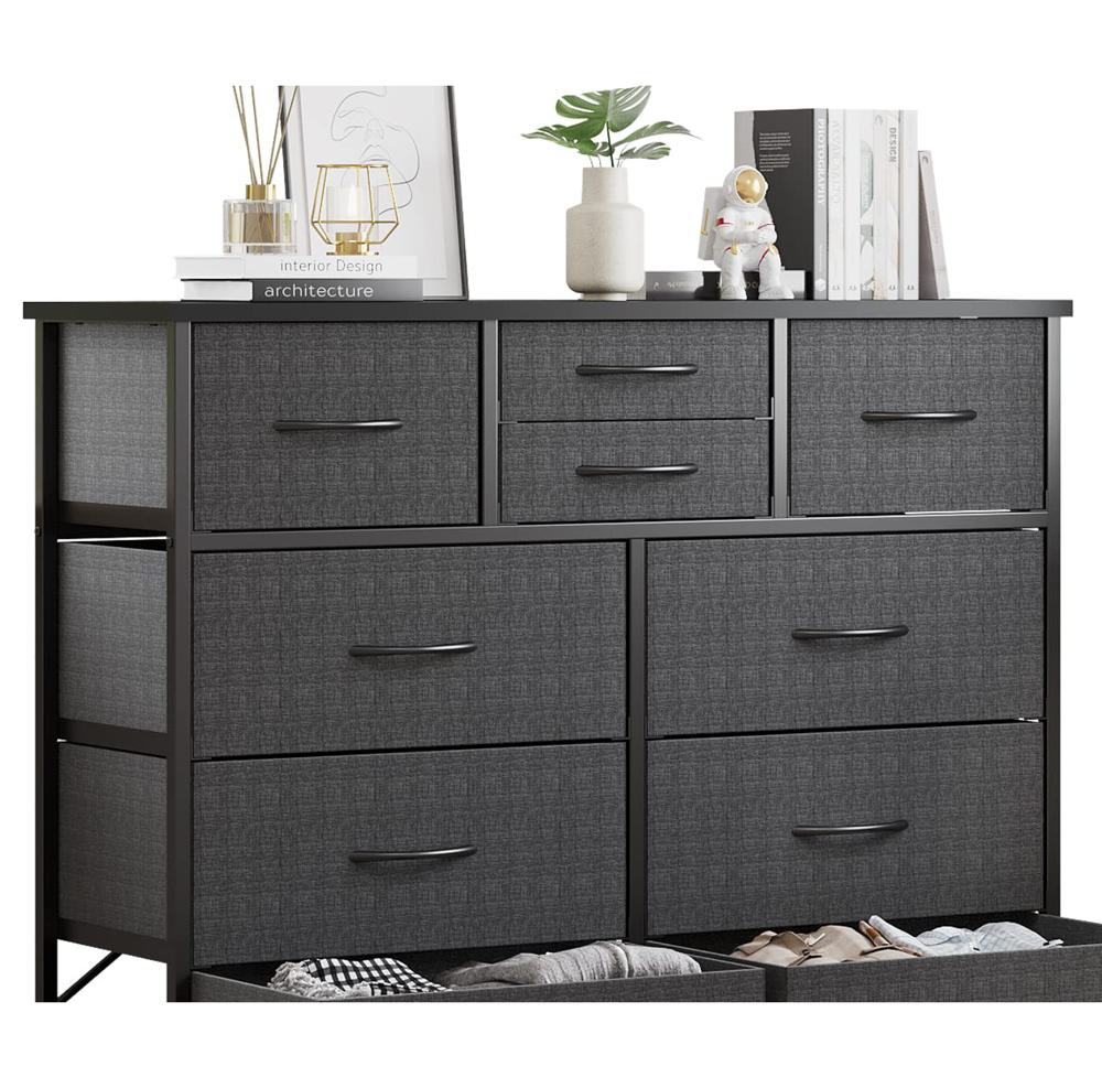 Amazon.com - LUMTOK 10-Drawer Dresser, Fabric Storage Dressers for