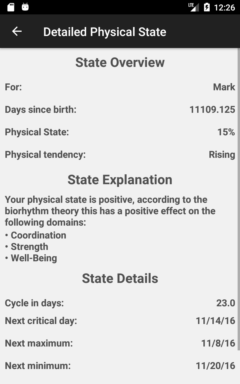 Biorhythm CalculatorAmazon.inAppstore for Android