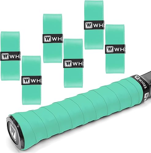 Miniatura 8 de Tennis Racket Grip Tape, Precut Anti Slip Tennis Grip Tape, Super Absorbent Dry Feel Tennis Grips Overgrip for Tennis, Pickleball Negro