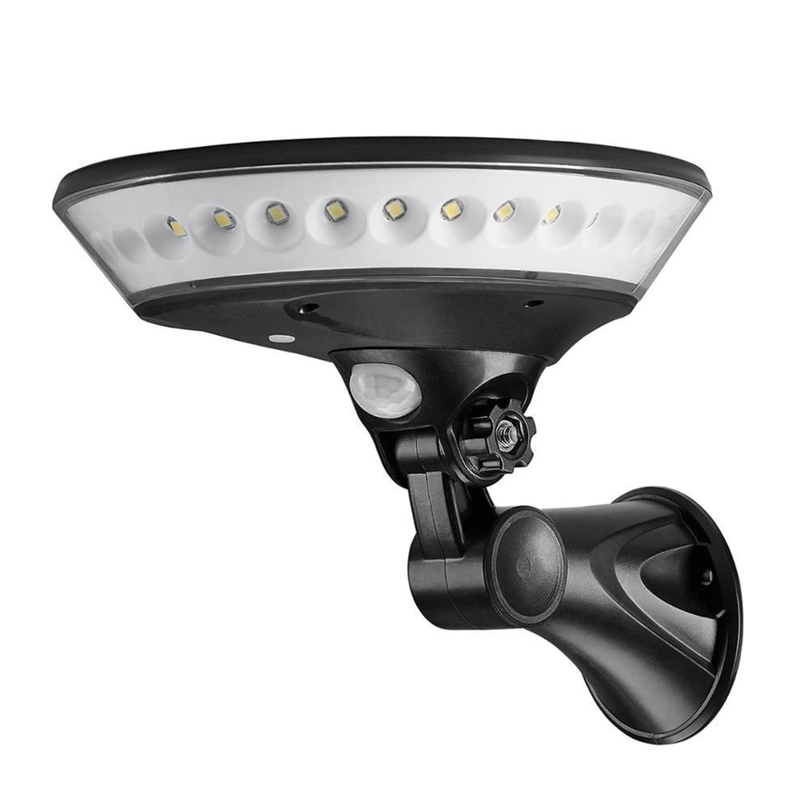 Applique solaire détecteur de mouvement à balisage circulaire 360° pour rue et porche