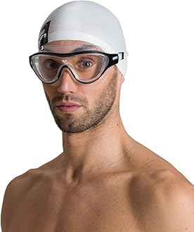 ARENA Unisex Adult The One Swim Mask Fitness Swimming Goggles Men and Women Large Fit Polycarbonate Mirror/Non-Mirror Lens