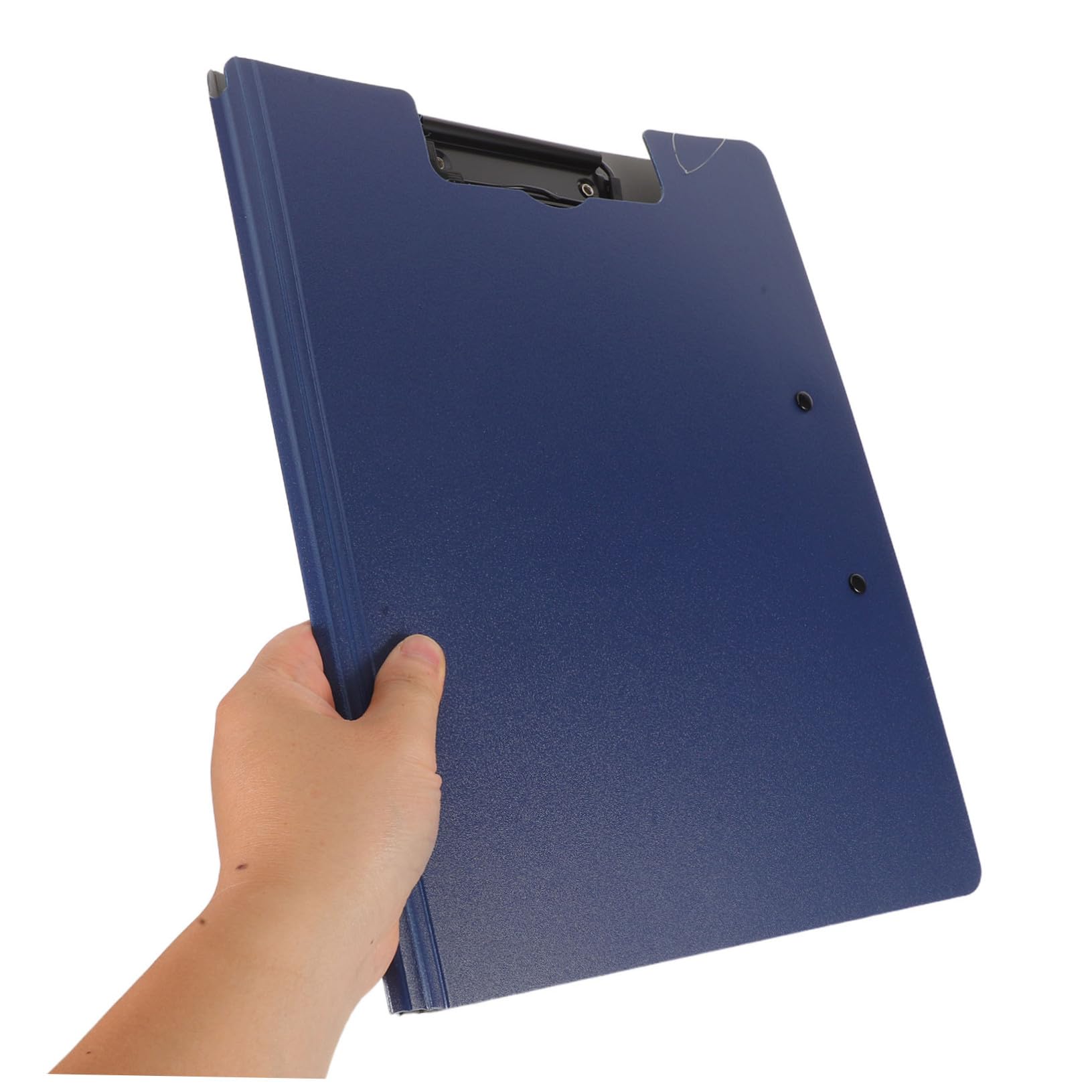 Mikikit 6 Szt. Częściowy Plastikowy Folder z Podwójnym Niskoprofilowym Klipsem Dwustronna Deska Do Pisania z Poziomym i Pionowym Trybem Przenośny Organizer Dokumentów Do Biura Szkoły i