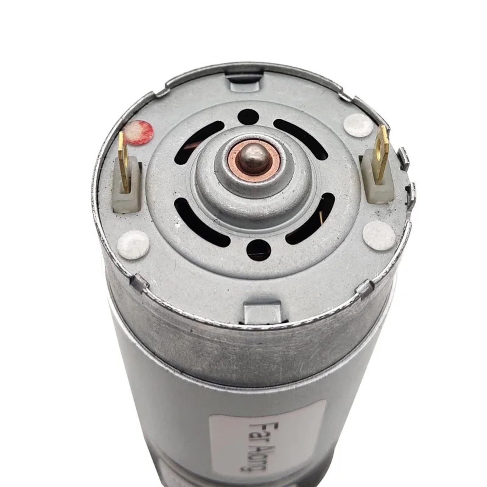Motorreductor planetario de Alto par, CC 12 V y 24, Larga Vida útil, Baja Velocidad, Ajustable, Reversible, diámetro del Eje Engranaje metálico(Shaft Diameter 8MM,12v 58rpm 17kgf.cm)