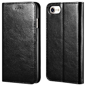 iPhone 7, 8, SE 2nd/SE 3rd Case, ICARERCASE Leather Wallet Magneitc Case with Stand and 3 Credit Slots for iPhone 7/8/SE…