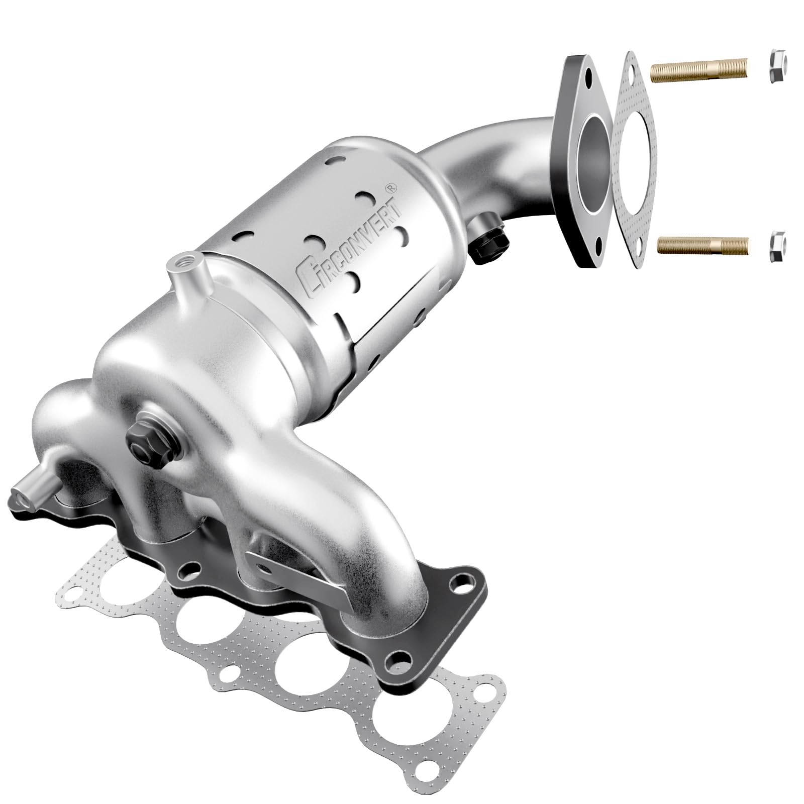 CIRconvert Catalytic Converter Compatible with 2016 2017 2018 2019 Hyundai Sonata, 2016 2017 2018 2019 2020 Kia Optima 2.4L High Flow Catalytic