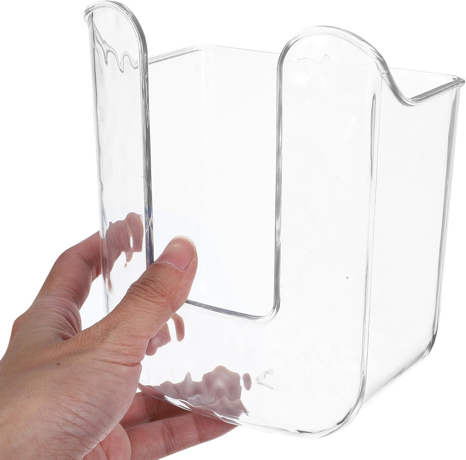 Wall Tissue Dispenser Box, Punch Free Pet Wipe Storage Holder image 4
