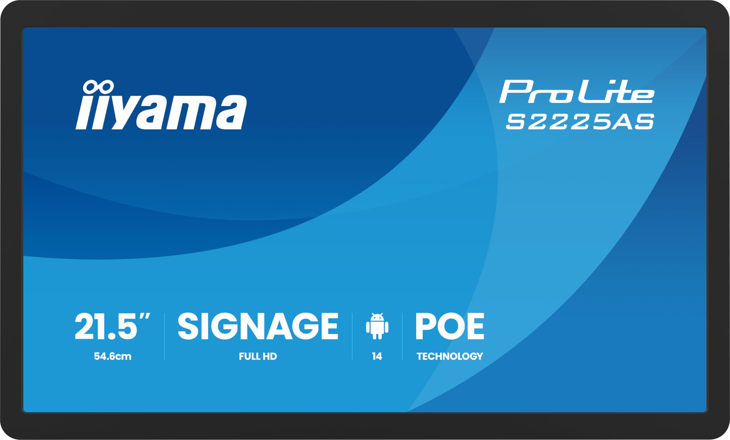 iiyama Prolite S2225AS-B1P Full-HD IPS Signage Display Android