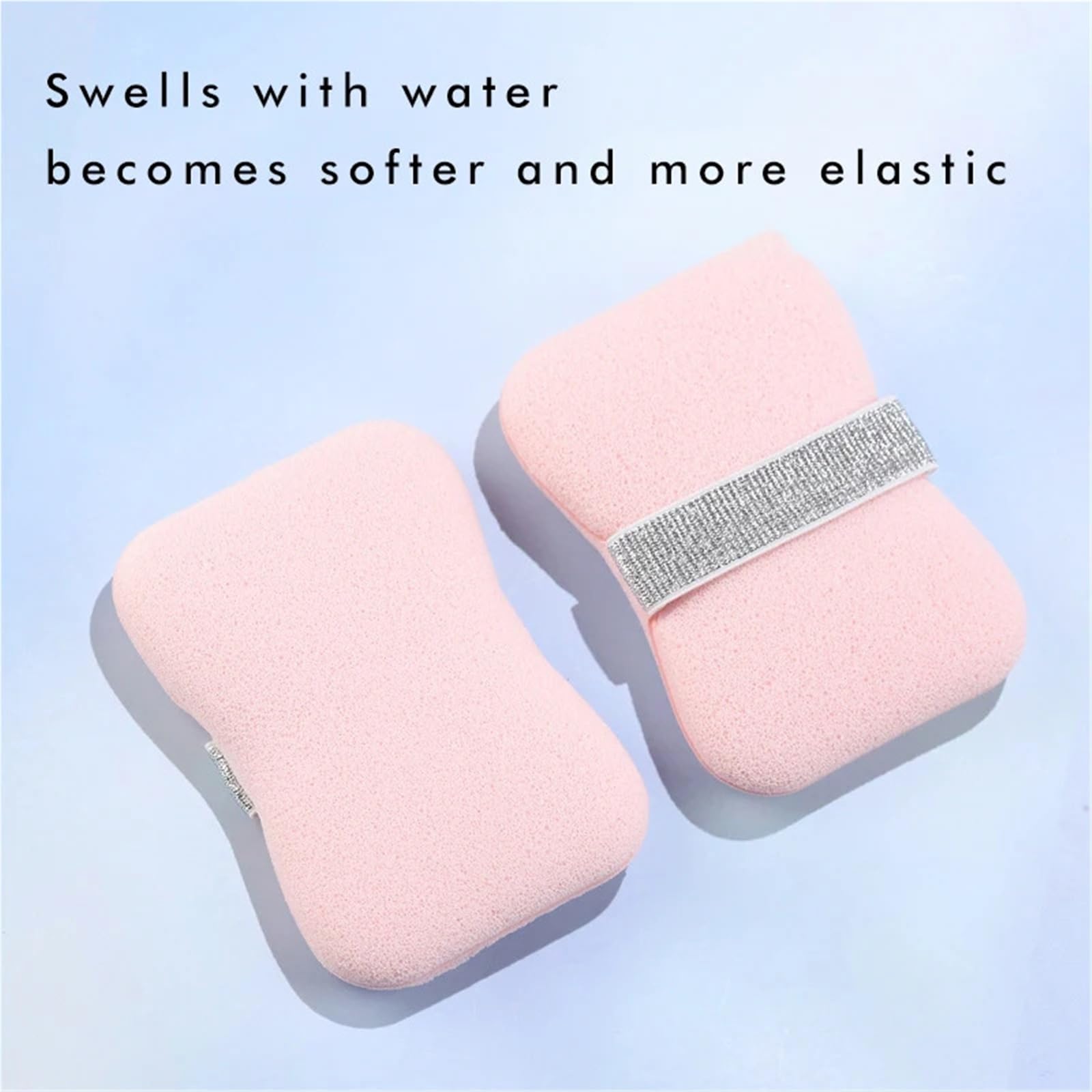 Spugna Doccia 1PCS Sponge Soap Bag Bath | Spugne scrubber esfolianti for il corpo con custodia in rete schiumogena detergente(4PCS)