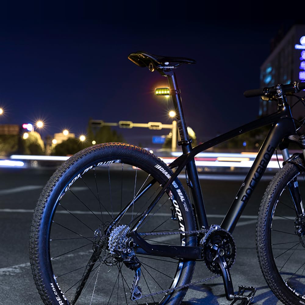 Bike Tail Light Cycling USB Torcia Ricaricabile Wireless Impermeabile Telecomando Luce Posteriore MTB Accessori Stradali