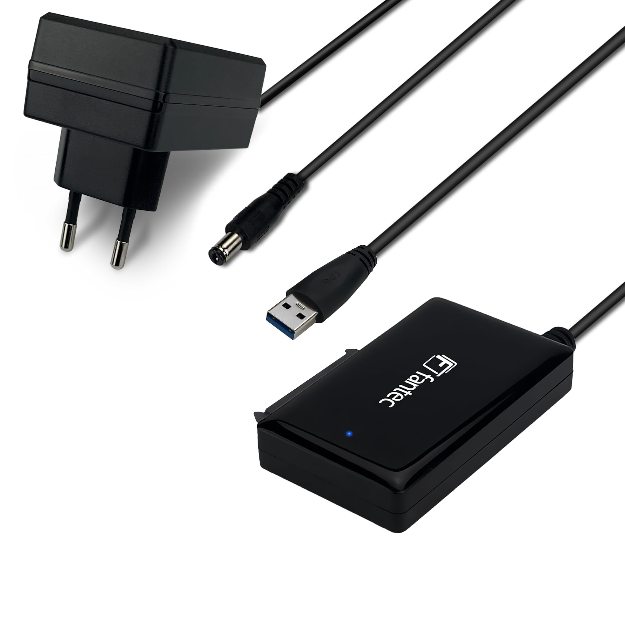FANTEC 2571 USB 3.0 SATA 6G Adapter Dock SSD HDD USB 3.0 to SATA Adapter for 2.5 Inch & 3.5 Inch HDD/SSDs