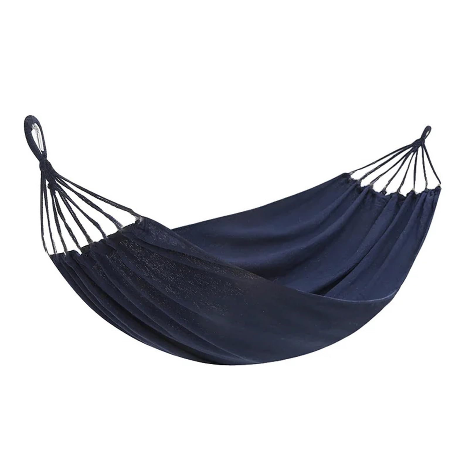 Hammock Outdoor Swing Summer Camping Anti-rollover Home Use(Dark blue)
