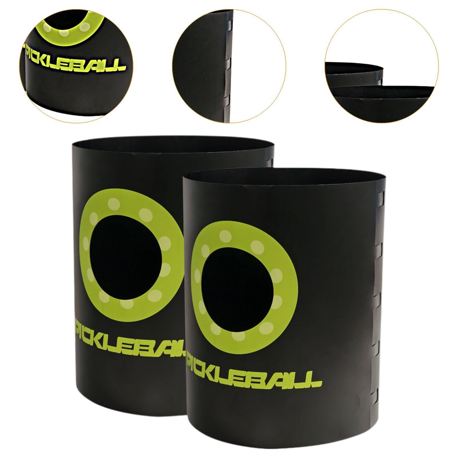 2Pcs Pickleball Training Ball Eimer Multifunktionale Abnehmbare Struktur