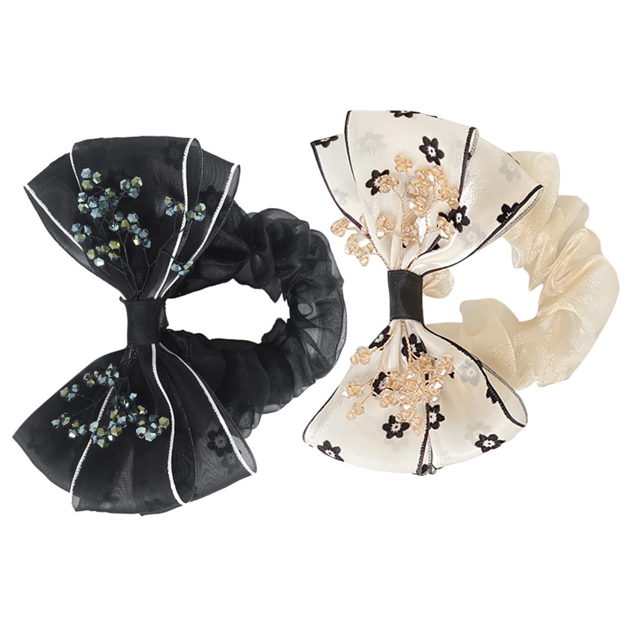 Healeved 6piezas Lazos Para Cabello Diseño De Flor y Lazo Accesorios Chic Para Niñas Diademas Elegantes y Versátiles Para Peinados Diarios