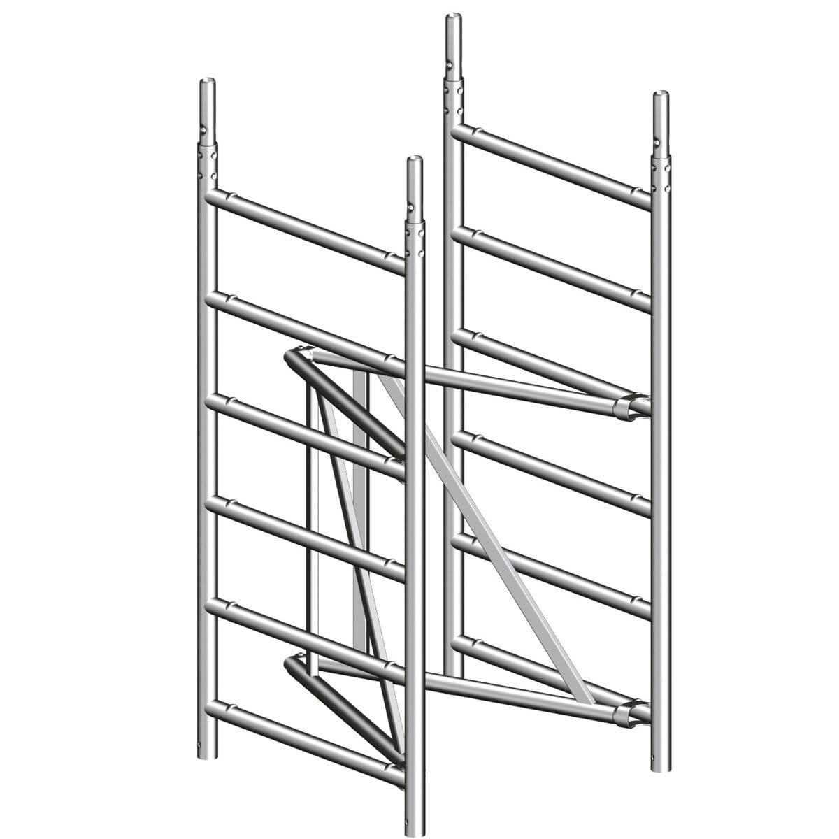 Layher Zifa 75 Grundgerüst Höhe 1,5 m