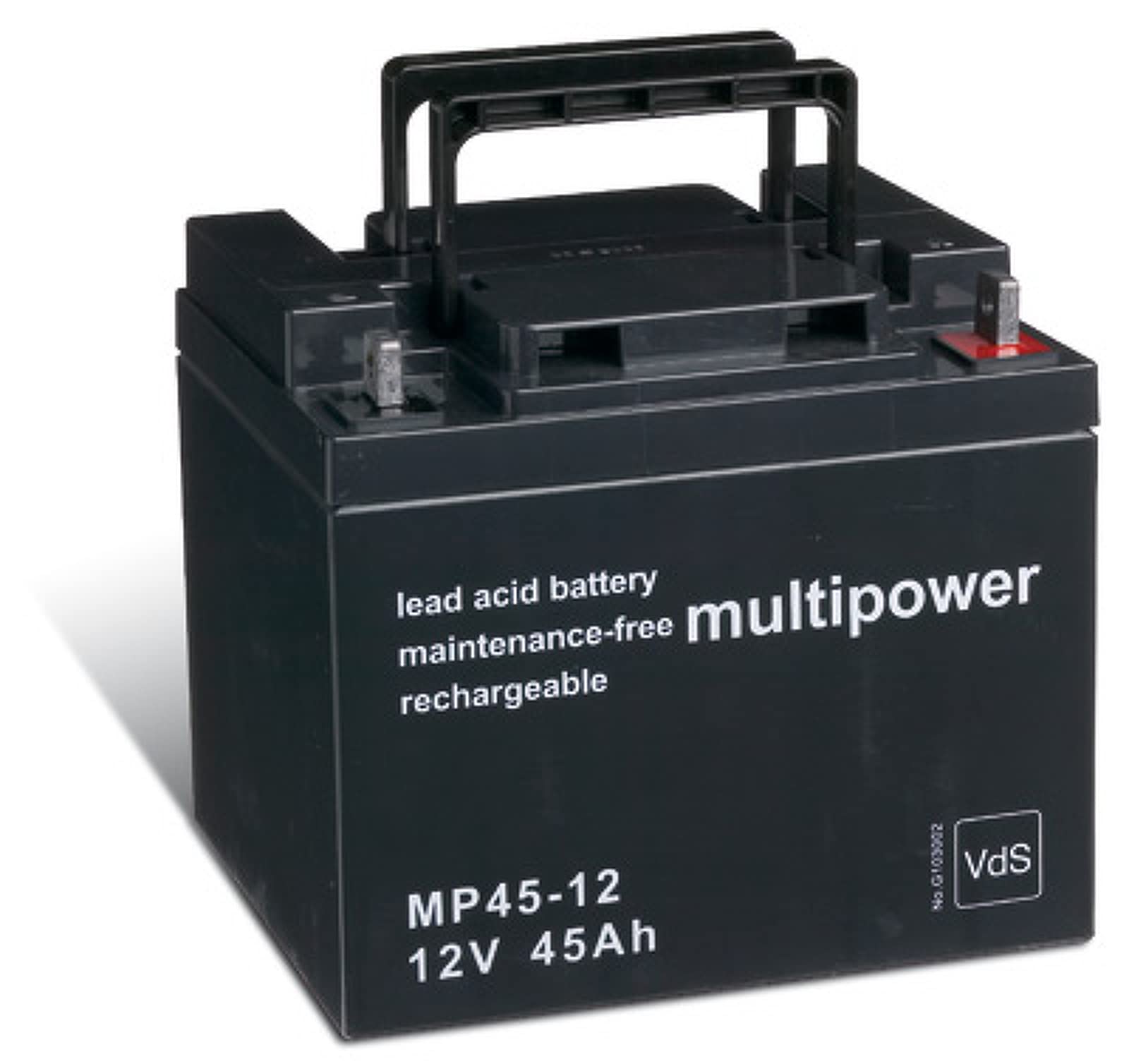 akku-net Akumulator ołowiowy (multipower) MP45-12 VDs, 12 V, kwas ołowiowy