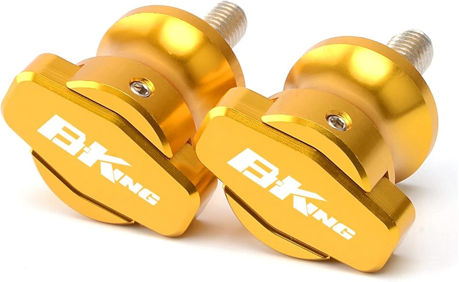 8MM for Suzuki B-King 1300 B-King 1300 2008 2009 2010 2011 2012 Stand Screws Swingarm Spools Slider Swing Arm Bracket Screw (Color : Black)