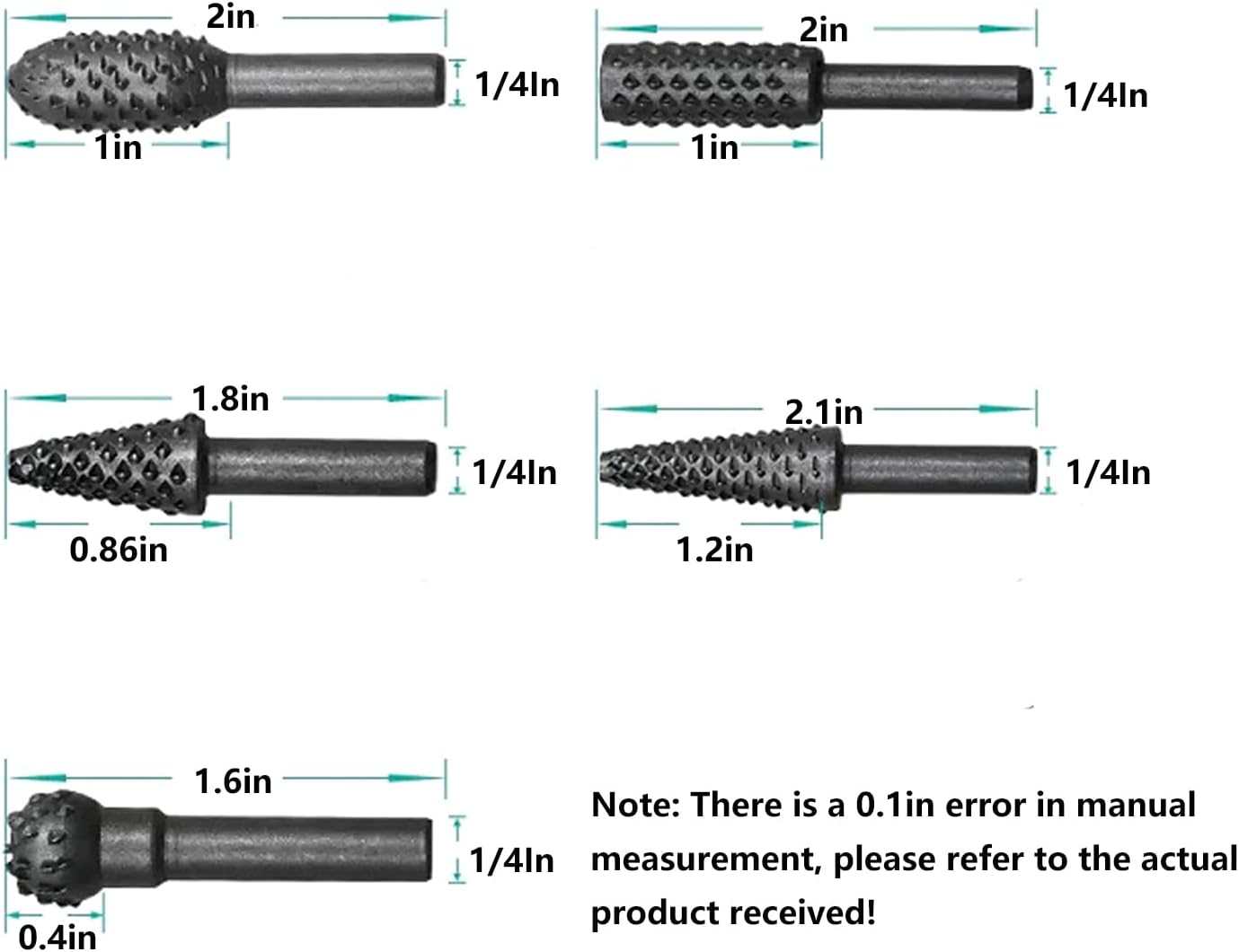5/8"-11 Thread Angle Grinder Drill Chuck Adapter Kit | Includes 5Pcs Rotary Burr Files,1/16''-1/2'' Metal Drill Chuck,5/8"-11 to 1/2"-20 Arbor Converter for Metal Fabrication & Woodworking Projects