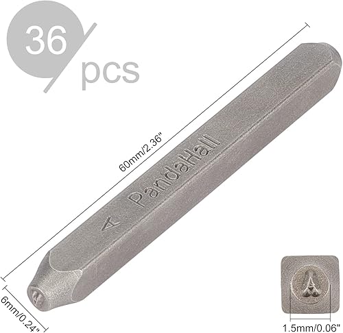 Miniatura 6 de Martillo con doble cabezal PandaHall Elite, de hule y nylon, 10", para joyería, color amarillo y negro