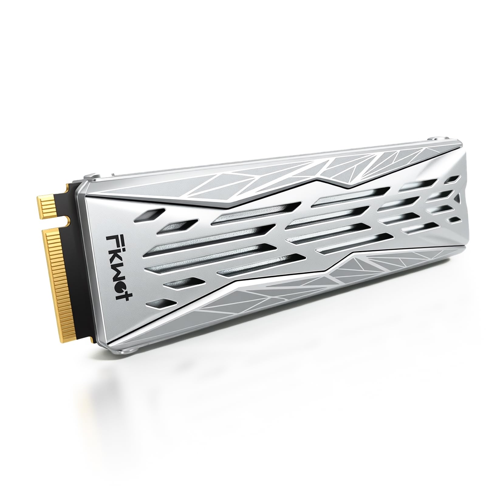 Fikwot FN990 NVMe SSD M.2 2280 PCIe Gen4x4 avec dissipateur thermique RVB, jusqu'à 7450 Mo/s, 3D NAND TLC, disque SSD de jeu interne pour PS5 et ordinateur de bureau