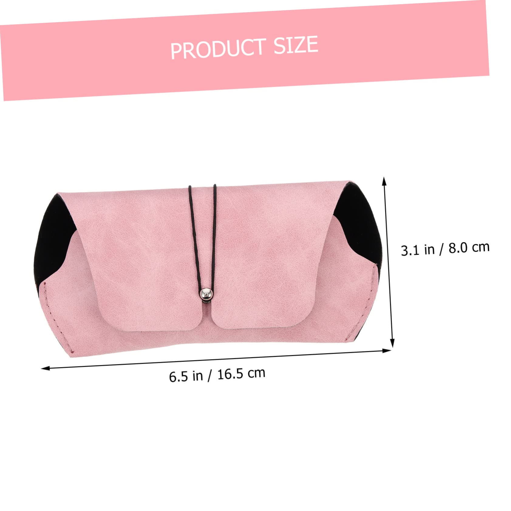 Brillenetui Männer Brillen-organizer Trendige Sonnenbrillen Für Damen Schlank Schutz Brillenhalter Wasserdichte Sonnenbrillentasche Visier Fall Zubehör Auto Pu