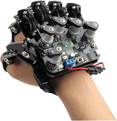 Miniatura 4 de Guantes somatosensoriales de código abierto de robot inteligenteguantes mecánicos portátiles Control somatosensorialRobot Control Robot Juguetes