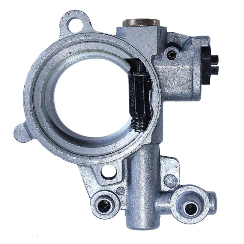 Conjunto de Bomba de Aceite Compatible con Motosierra MS382 MS 382 1142 640 3200(2 PCS)