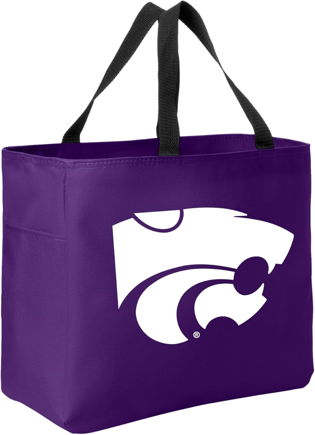 Sport Your Gear Officially Licensed NCAA Reusable Essential Tote Bag, 12" x 12" x 6.5" 600D Polyester Convas Tote Bag