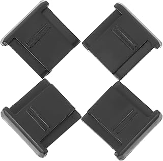 OSALADI 4 Pcs Hot Shoe Protective Cover Hot Shoe Cap Camera Supply Shoe Shelves Cold Shoe Accessory Flashlight Hotshoe Cover Hot Shoe Cover Adapter Abs Universal Shoes and Hats