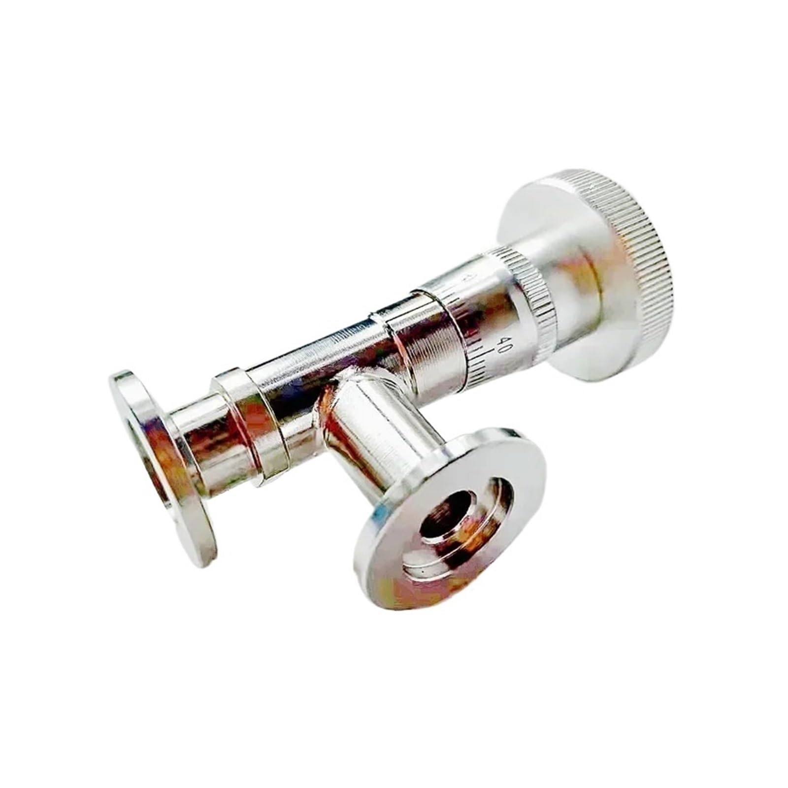 Vanne de régulation de débit de vide KF16 ajustable pour étanchéité de ventilation