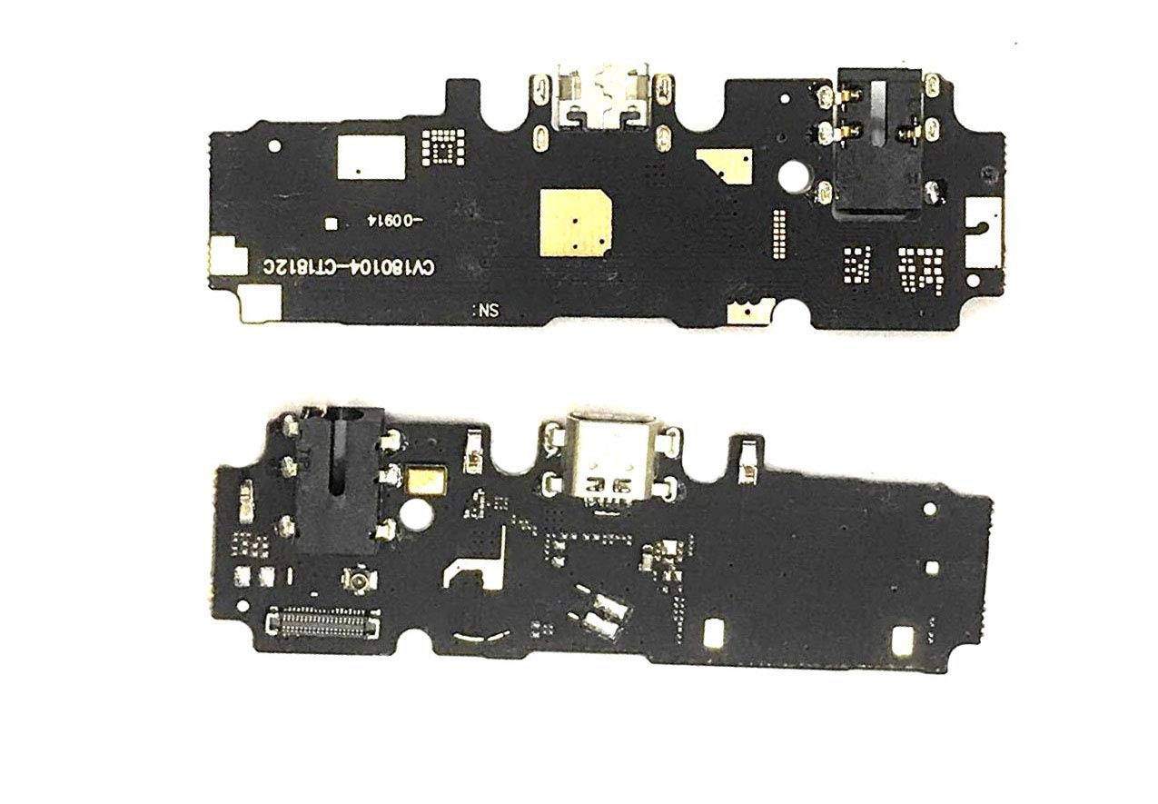 Shinzo® USB Charging Port Audio Jack Flex Cable Compatible with Vivo V7 Plus | USB Charging Dock Connector with Headphone Jack Flex | Internal Mobile Repair Spare Part-image-37
