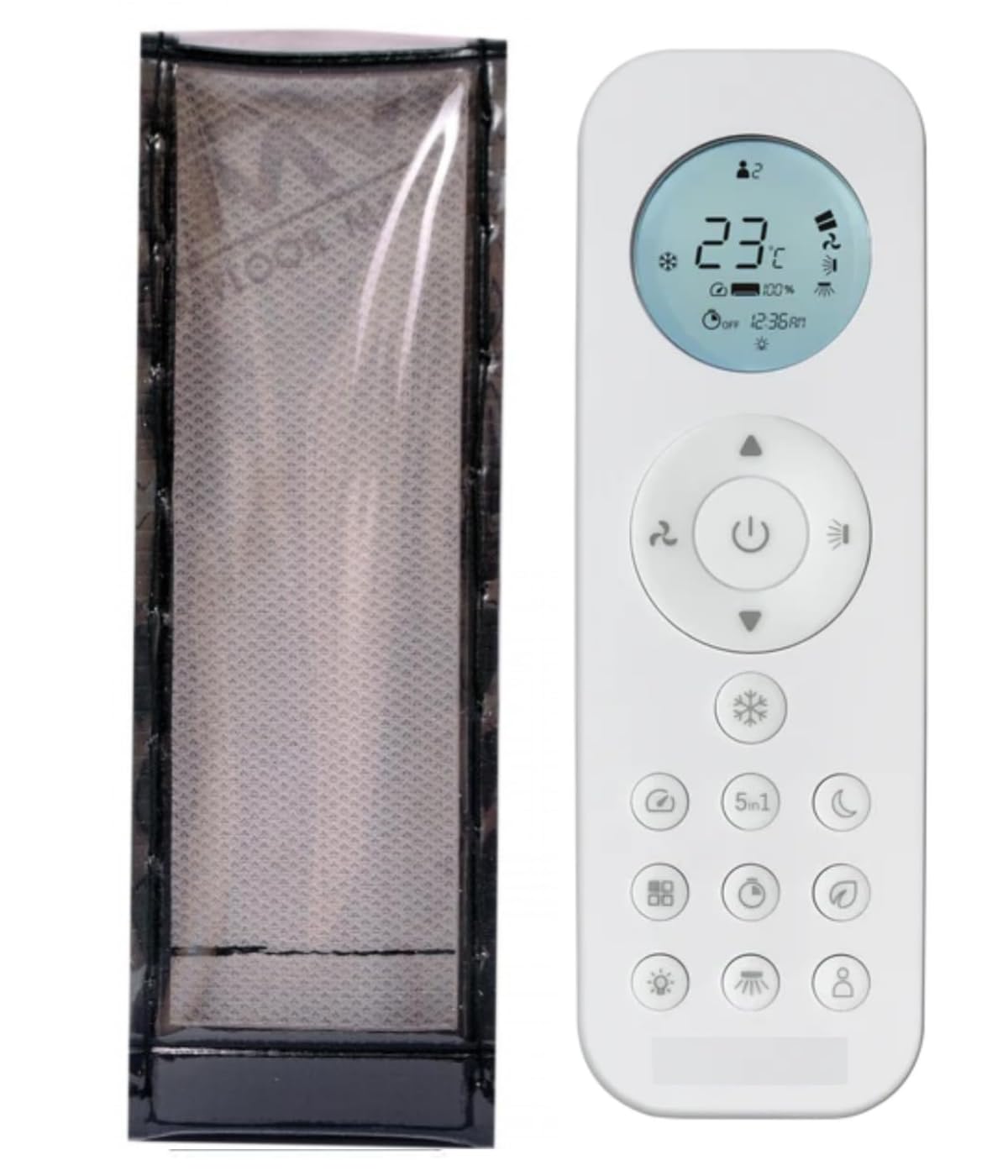Protective Cover for Blue Star Split Inverter AC Remote, PU Leather Cover Holder 301(Before Placing Order,Please Check The Product Dimensions)-image-19