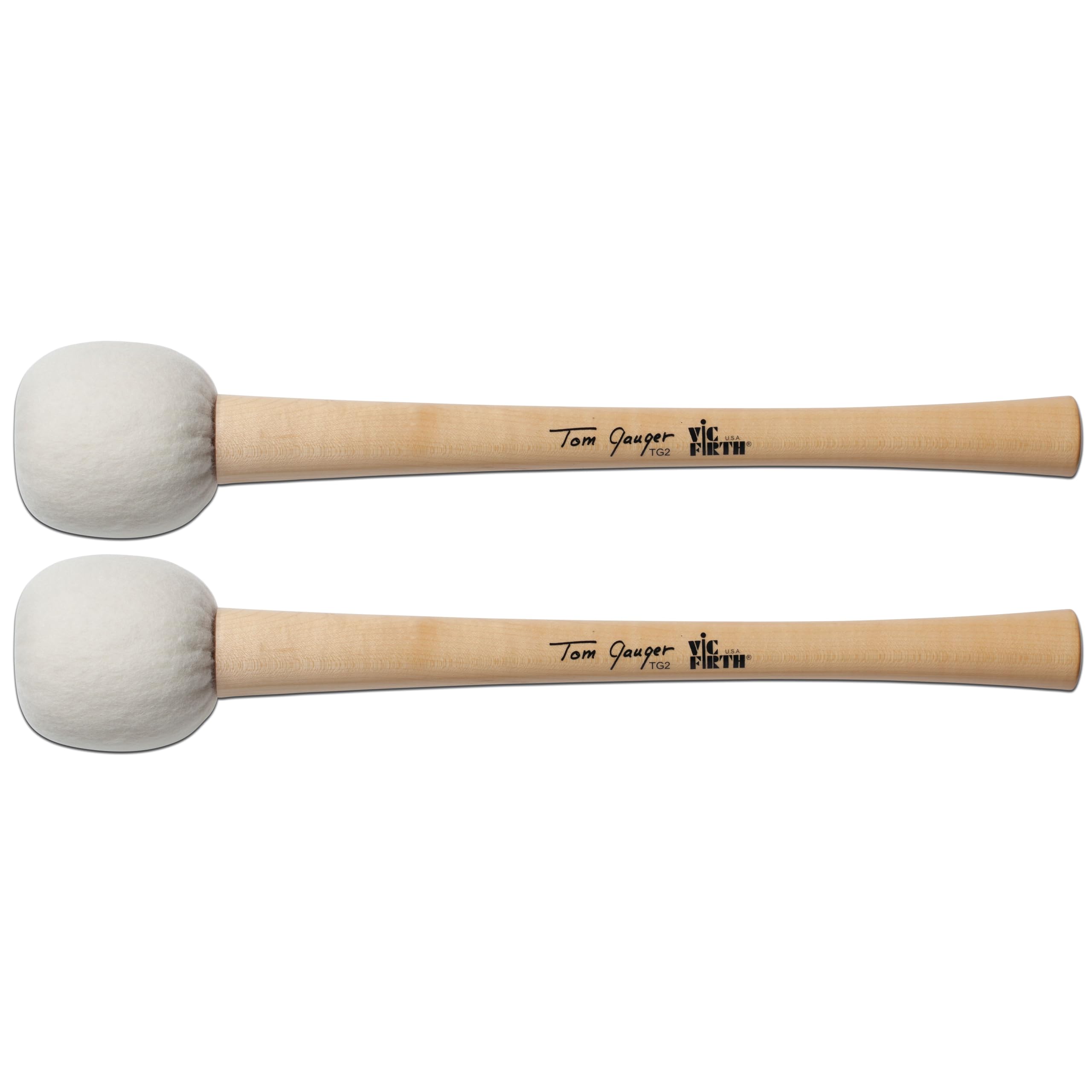 Vic Firth PVF TG02 Mailloche grosse caisse concert Signature Tom Gauger Legato