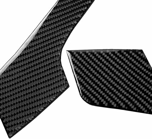 Miniatura 4 de Para Toyota Land Cruiser Prado 2010-2018 piezas de automóvil fibra de carbono manija de puerta apoyabrazos cubierta TRIM etiqueta interior Accesorios