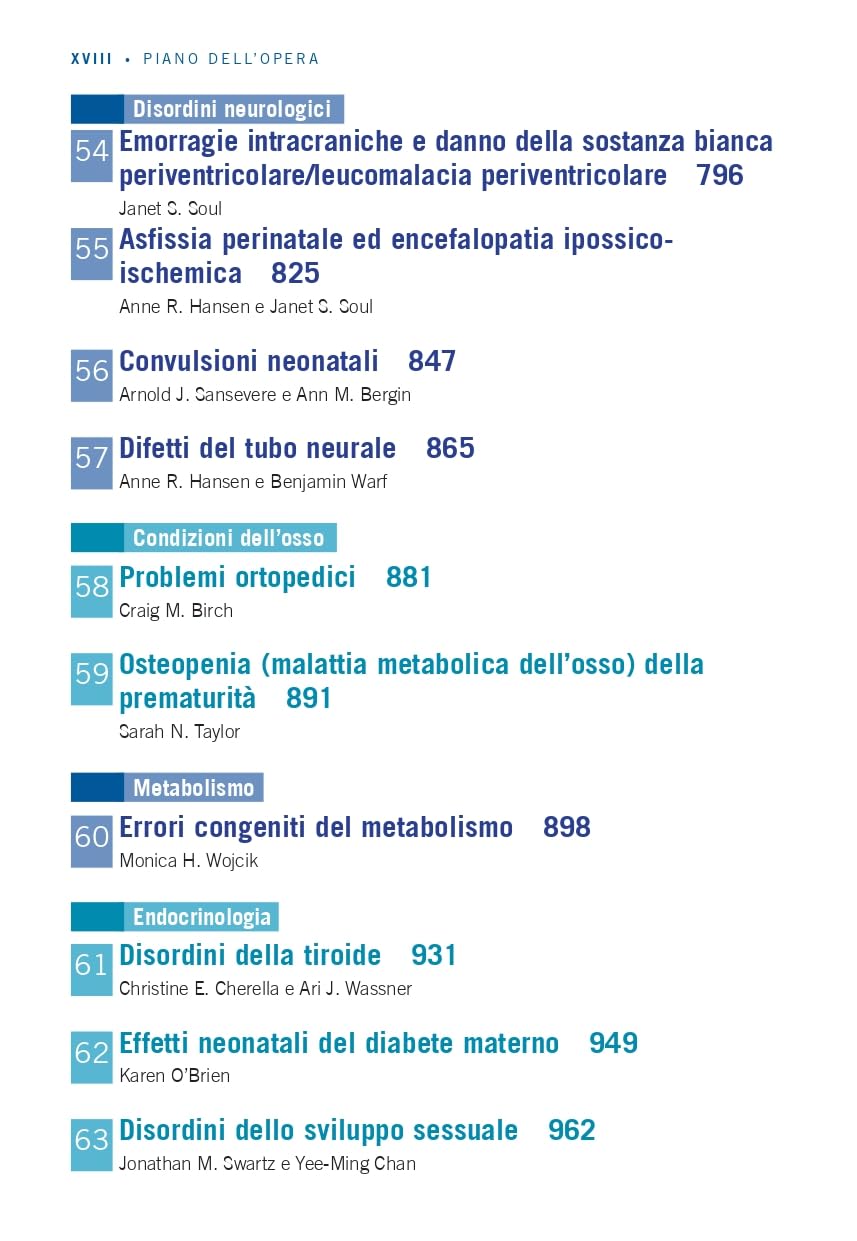 Cloherty e Stark’s. Manuale di neonatologia
