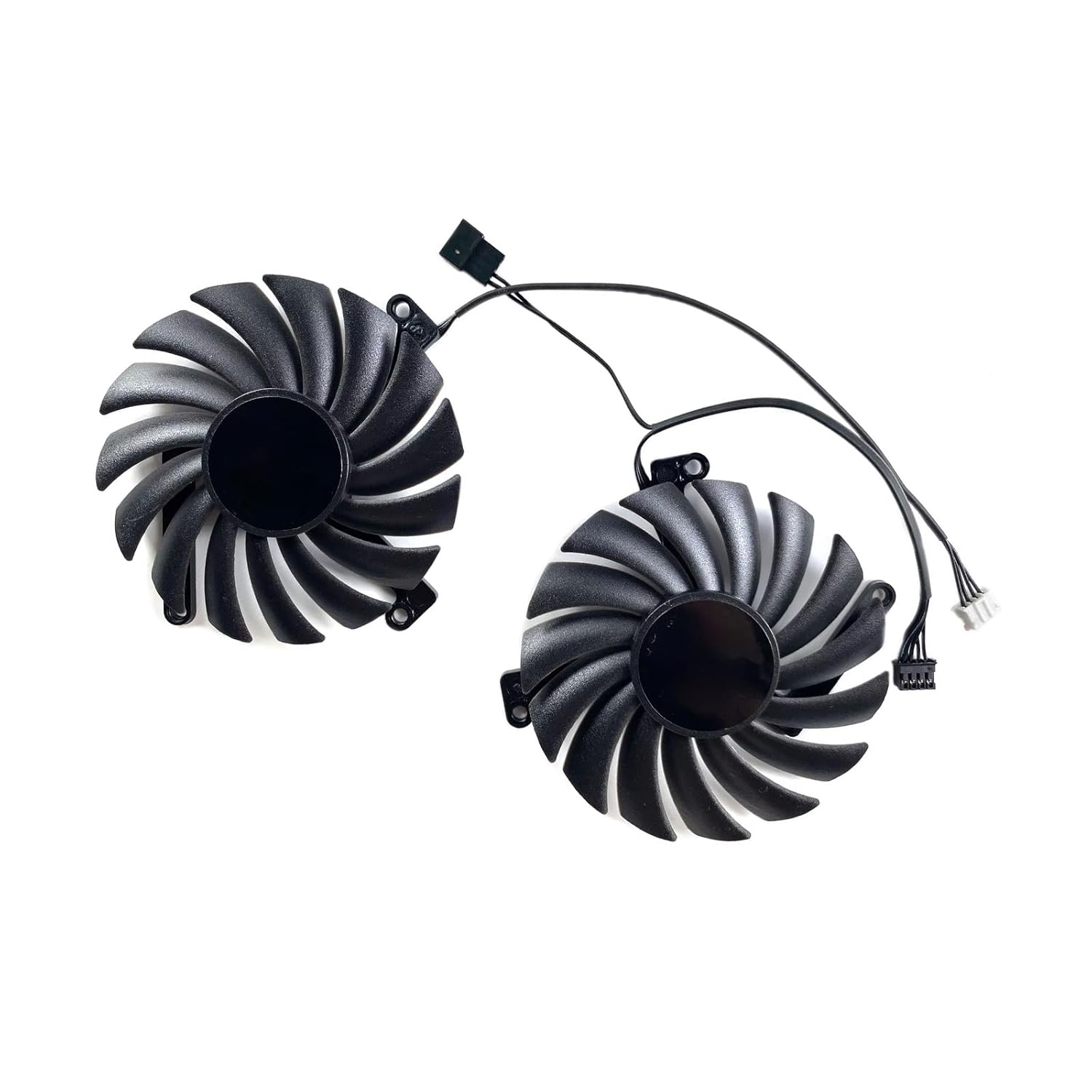 85MM 0.35A 4PIN DC12V GPU Fans for PNY RTX3060 3060ti Verto Dual Fans Graphics Card Cooling Fan CF-12910S (Fan-C)