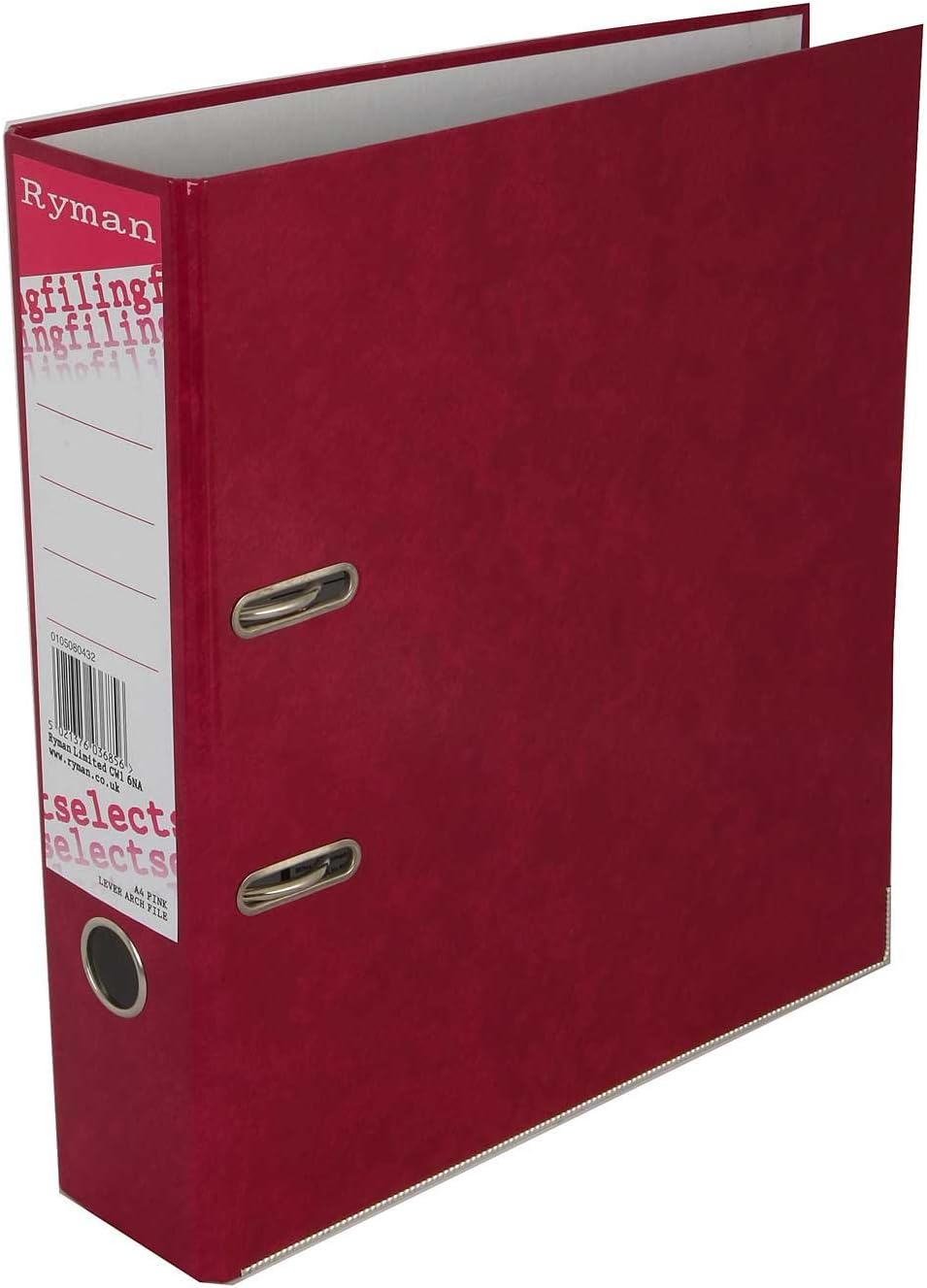 Ryman Select Lever Arch Files A4 Pack of 10 Charcoal