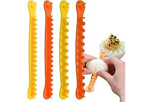 4 PACK Fancy Cut Eggs Cutters