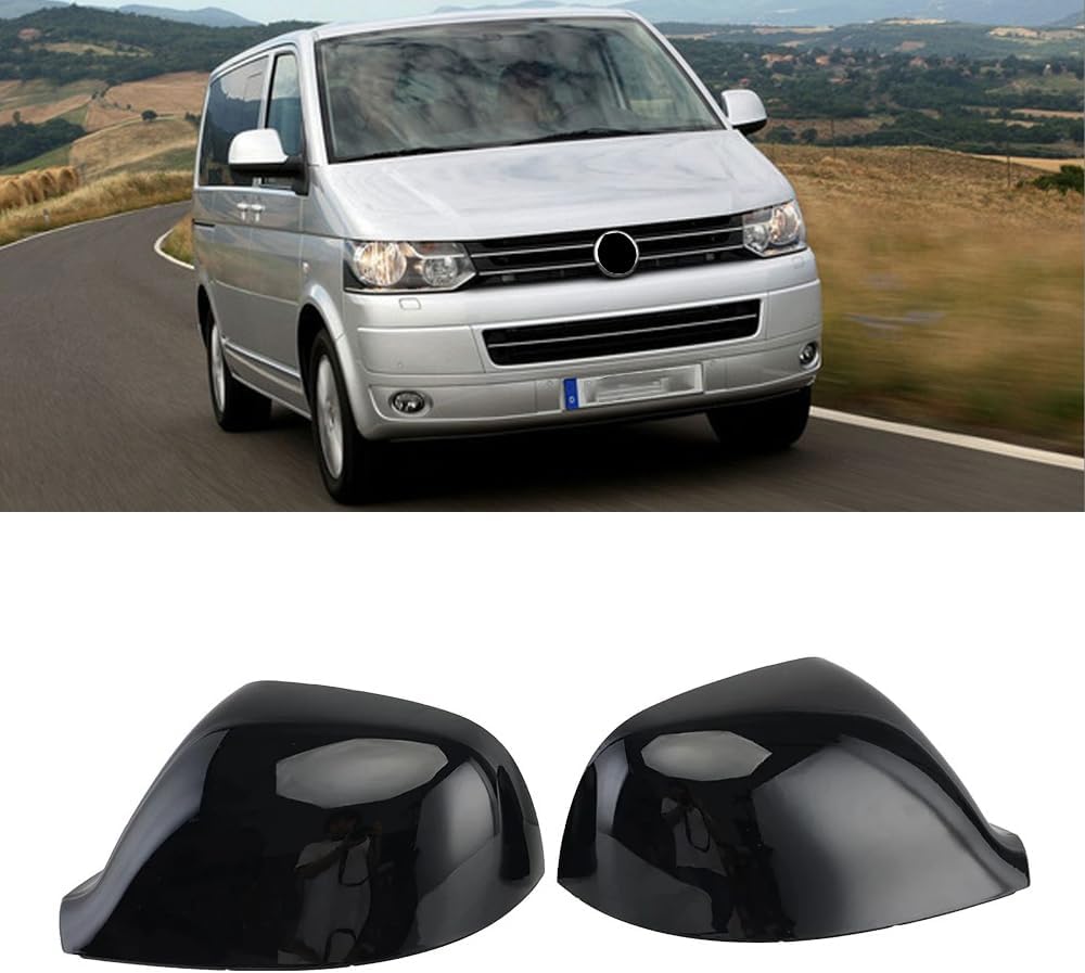 Door Side Mirror Caps For VW Transporter T5 T6 2010-2019 For VW Amarok 2010-2020 Replacement Parts Side Mirror Car Accessories