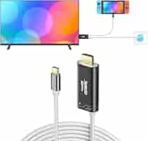 Amazon.co.jp: JINGDU USB C to HDMI ケーブル Nintendo Switch