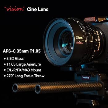 Amazon.com : 7artisans 25mm/35mm/50mm T1.05 Large Aperture Cine