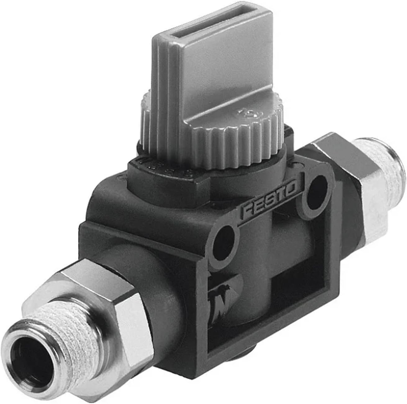 HE-3-1/2-QS-12 153482 HE-3-1/4-1/4 153297 Shut Off Valve(153297)