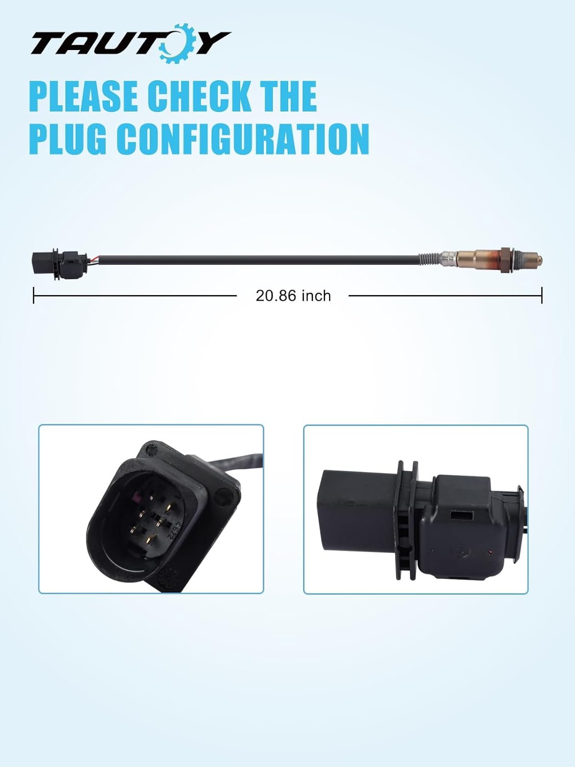 TAUTOY 234-5082 O2 Oxygen Sensor Upstream for Hyundai Elantra 2011-2019,for Kia Forte.Forte Koup 2014-2016,for Kia Forte5 2014-2017 1.8L 2.0L 39210-2E100,392102E100