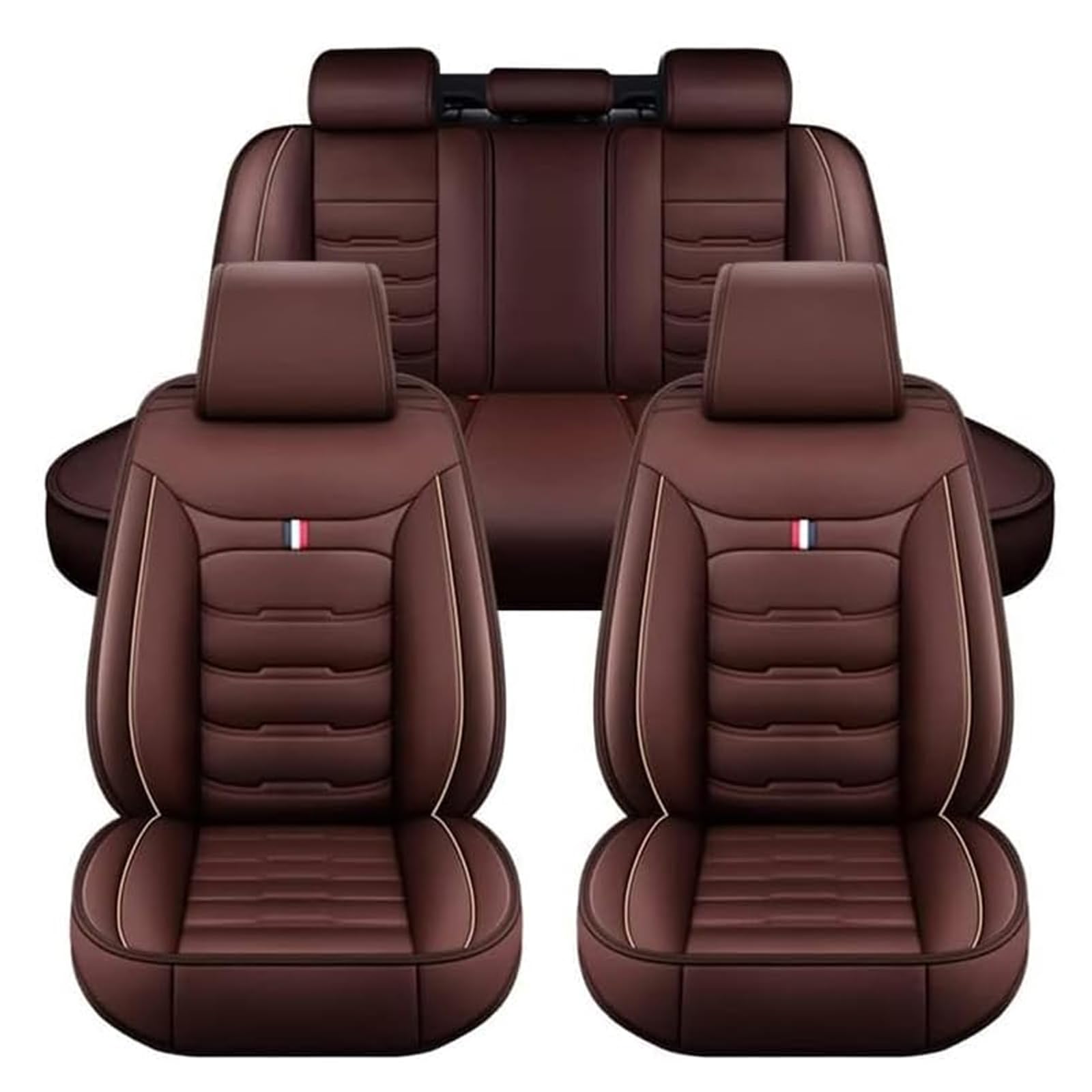Vnunmalc C Vnunmal Car Seat Overs Sets For Lexus Ux 250H Hybrid 2019-2024, Faux Leather Automotive Vehicle Ushions, Auto Seats Waterproof Protection Interior Padded, Airbag Ompatible,