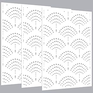 3 Pcs Forest Wall Stencils for Painting 36