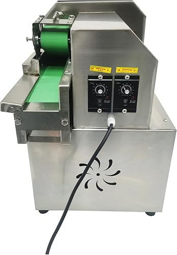 Miniatura 6 de INTSUPERMAI Cortadora de verduras eléctrica, 110V300W, corte de verduras 330.7-661.4 lbsH, Cuchilla y cuerpo de acero inoxidable, Longitud de corte