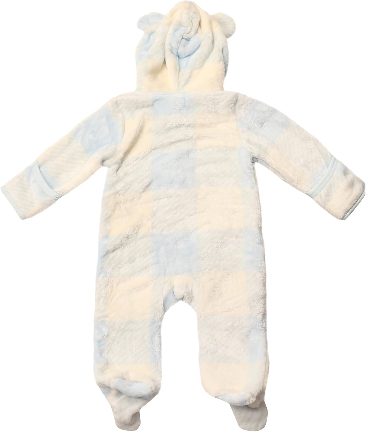 Magic Threadz Disney Clothes Baby Boy Hooded Pram Suit Newborn Fleece Coverall Footies with Ears Mickey, Pooh, Dumbo (0-6/9M) - Image 2