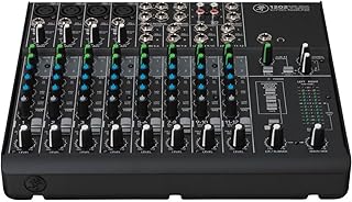 Mackie VLZ4 Series, 12-channel Mixer with Ultra-wide 60dB gain range and Onyx Mic Preamps (1202VLZ4)