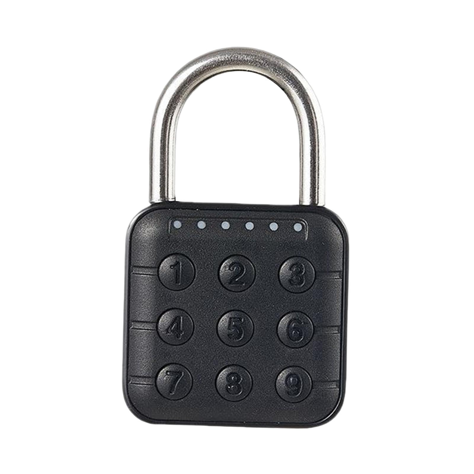 Lucchetto a Combinazione con Pulsante E di Accesso a 6 Cifre