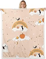 Vista 18 de Manfei Manta metálica de Halloween con diseño de araña robótica metálica para decoración de habitación de niños, manta de tela de araña para sofá