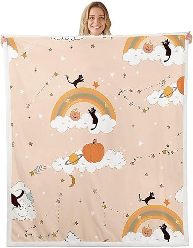 Miniatura 18 de Manfei Manta metálica de Halloween con diseño de araña robótica metálica para decoración de habitación de niños, manta de tela de araña para sofá